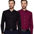 Pk 2 Multi Men's Regular Fit Formal Shirt