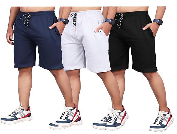 Multi Pk 2 Men Cotton Shorts