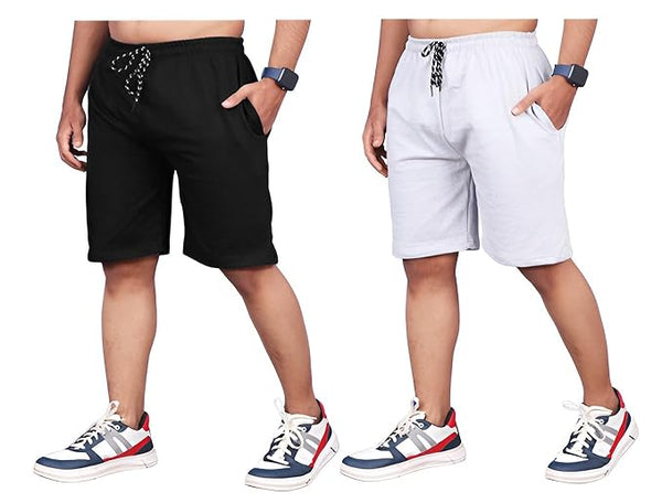 Pk 2 Men Cotton Shorts