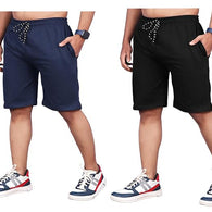 Set 2 Men Cotton Shorts