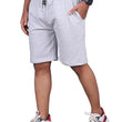 Grey Men Cotton Shorts