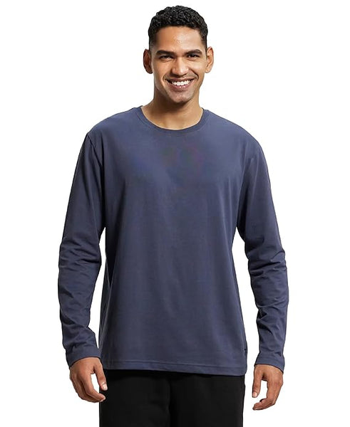 Men Full Sleeves Odyssey Grey T-Shirt