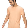 Men Regular Fit Light Orange T-Shirt