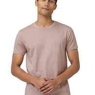 Men Regular Fit Tea White T-Shirt