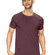 Men Regular Fit Wine T-Shirt