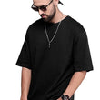 Men Oversized Black T-Shirt