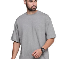 Men Oversized Grey T-Shirt