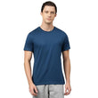 Men Cotton Regular Fit Deep Sea T-Shirt