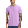 Men Pure Cotton Lavender T-Shirt