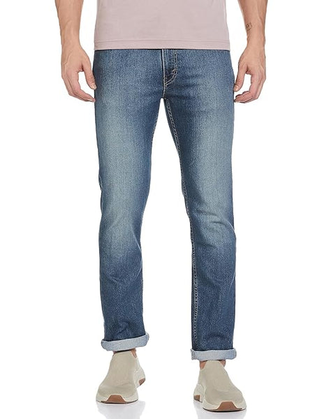 Stylish Blue Men Regular Fit Jeans