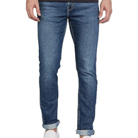 Blue Men Slim Tapered Fit Mid Rise Jeans