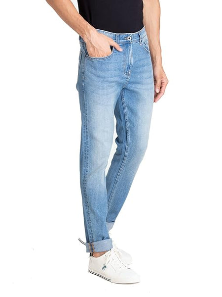 Classic Men Blue Skinny Jeans