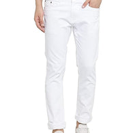 Classy White Men Relaxed Fit Jeans