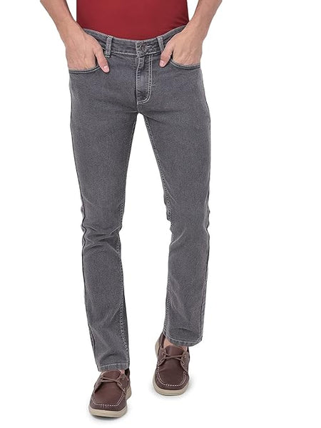 Grey Men Slim Fit Jeans