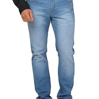 Elegant Men Blue Slim Fit Jeans