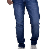 Trendy Dark Blue Men Slim Fit Jeans