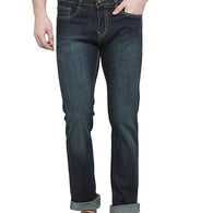 Green Men Slim Fit Mid Rise Stretchable Casual Jeans