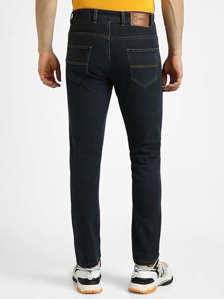 Grey Men's Stretchable Slim Fit Jeans