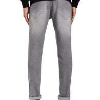 Classic Grey Men Cotton Rich Stretchable Jeans