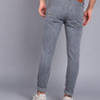 Comfy Men's Grey Slim Fit Denim  Stretchable Jeans