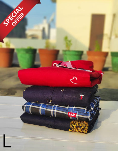 Special Offer 4 Piece Shirt