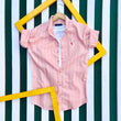 Pink Men Lining Cotton Shirts