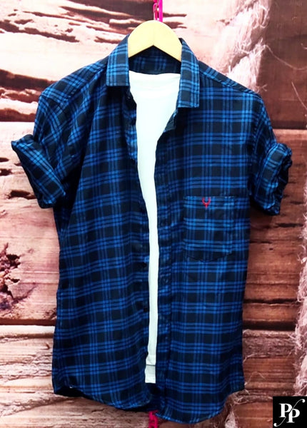 Classy Men Multi Check Shirts