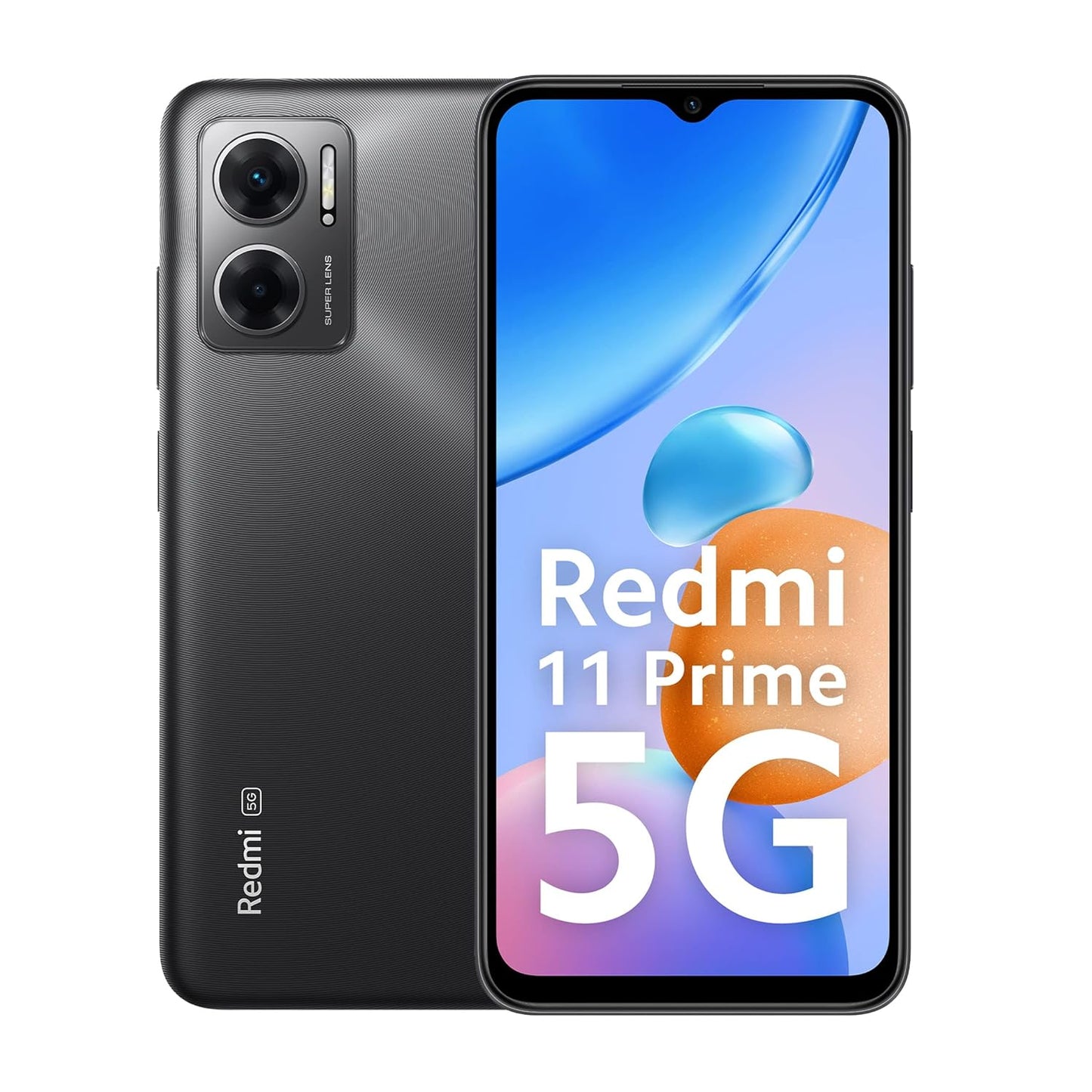 Redmi 11 Prime 5G (Thunder Black, 64 GB)  (4 GB RAM)