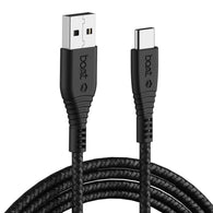 boAt USB Type C Cable 3 A 1.5 m A320  (Compatible with Mobiles, Tablets & any other device with type-c port, Black)