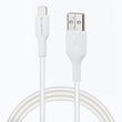 Zebronics Lightning Cable 2 A 1 m Zeb-ULC102V  (Compatible with Apple Mobiles, Apple ipads,Apple Airpods,White,One Cable)