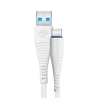 Zebronics USB Type C Cable 2 A 1 m ZEB-UCC101  (Compatible with Computer, Mobile, White, One Cable)