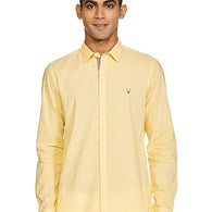 Yellow Men's Slim Fit Shirt