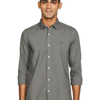 Grey Men's Slim Fit Shirt