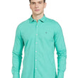 Stylish Green Men's Slim Fit Shirt