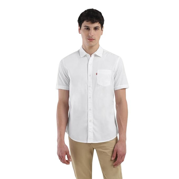 Classy Men's Slim Fit Solid Shirt