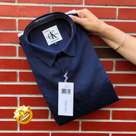 Men Blue Formal Shirt