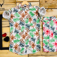 Men Floral Printed Shirt