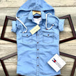 Blue Denim Detachable Shirts