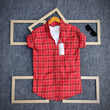 Classic Red Check Cotton Shirts