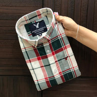 Classic Men Multi Check Shirts