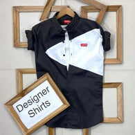 Stylish Designer Black Men Shirts