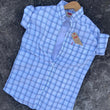 Stylish White Check Men Shirts