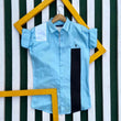 Designer Men Blue Cotton Shirts