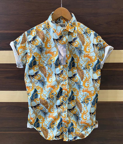 Designer Men Floral Printed Shirts