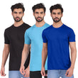 Set 3 Men Round Neck Regular Fit T-Shirt