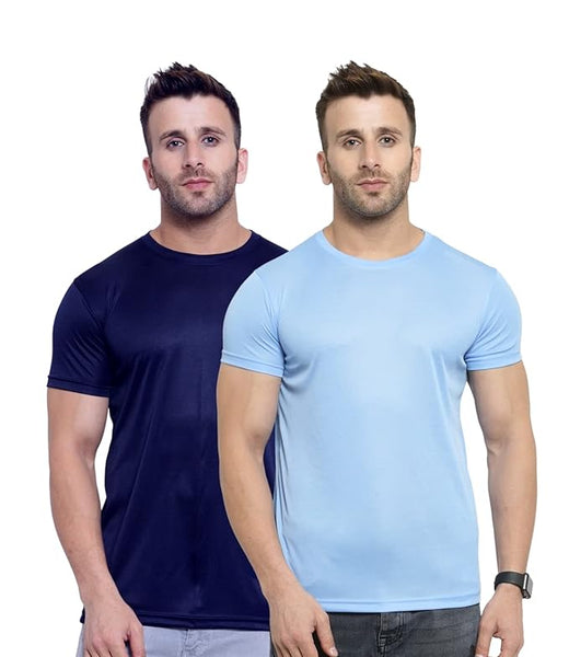 Pack of 2 Men's Round Neck T Shirt