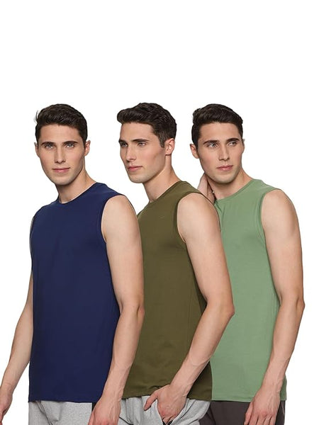 Trendy Set 2 Sleeveless Tshirt for Mens