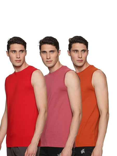 Classic Set 2 Sleeveless Tshirt for Mens