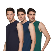 Stylish Pack 2 Sleeveless Tshirt for Mens