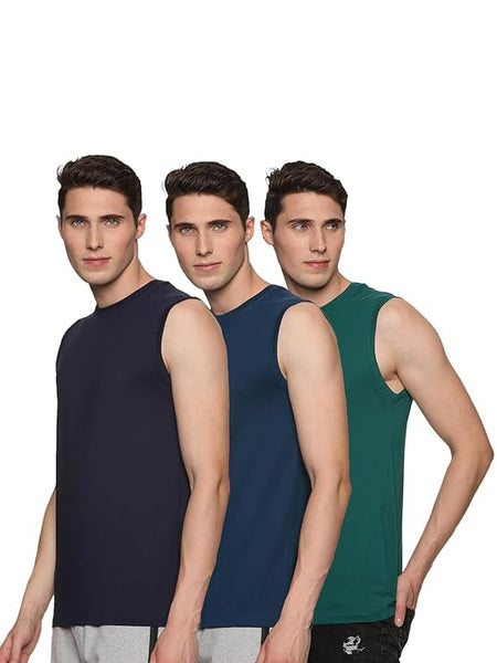 Stylish Pack 2 Sleeveless Tshirt for Mens